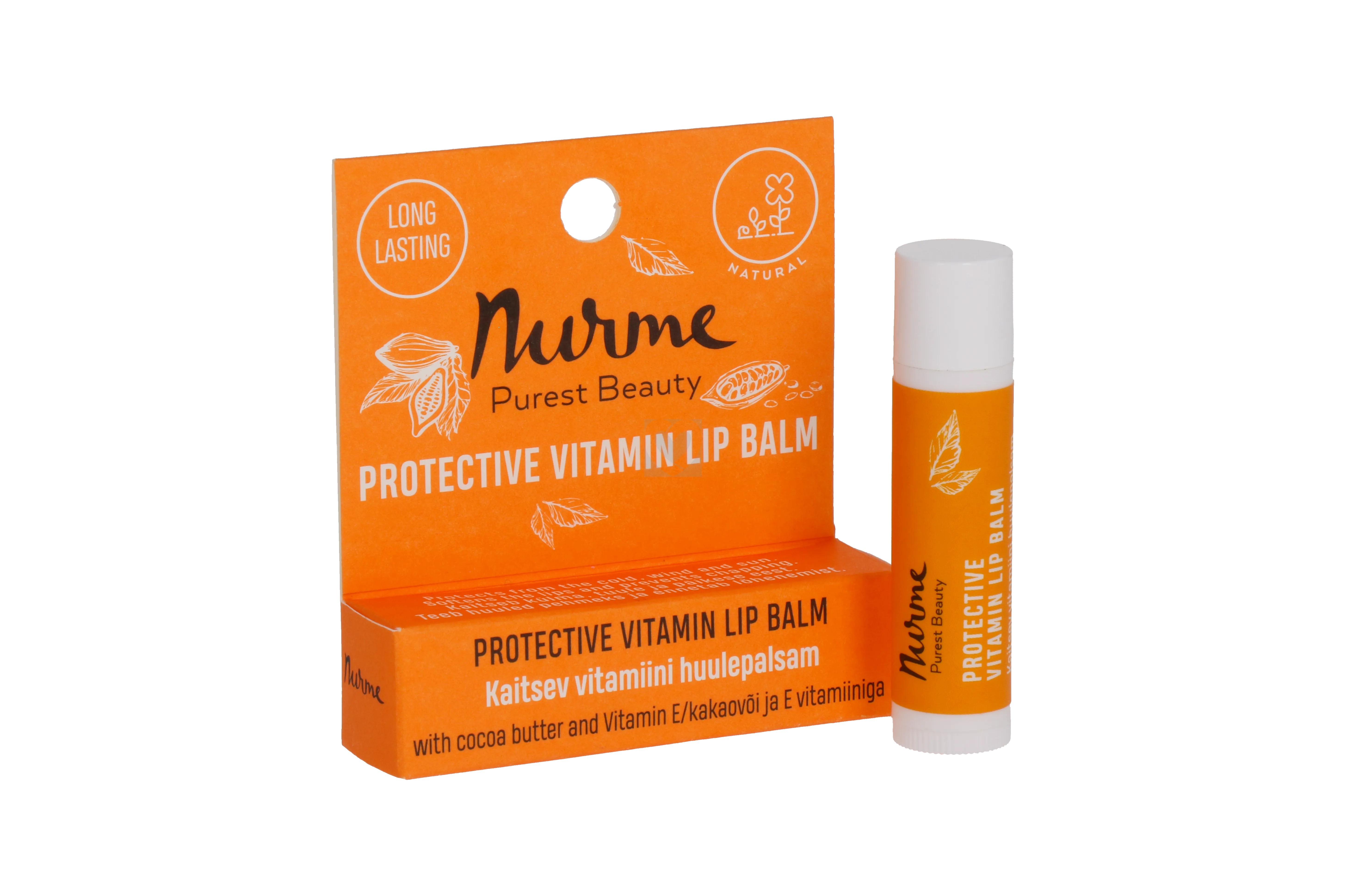 NURME HUULEPALSAM VITAMIINI 4,5G (PULK) - Product Image 2