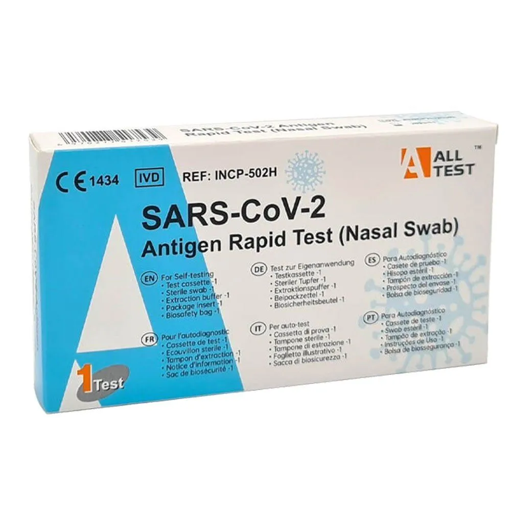 ANTIGEENI KIIRTEST COVID-19 ALLTEST ISE TESTIMISEKS N1
