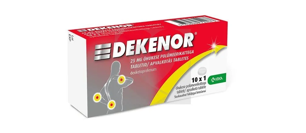 DEKENOR KATTEGA TBL 25MG N10 - Product Image 2