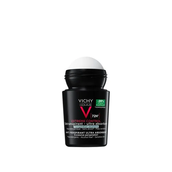 VICHY HOMME ANTIPERSPIRANT ROLL-ON HIGISTAMISVASTANE 50ML - Product Image 2