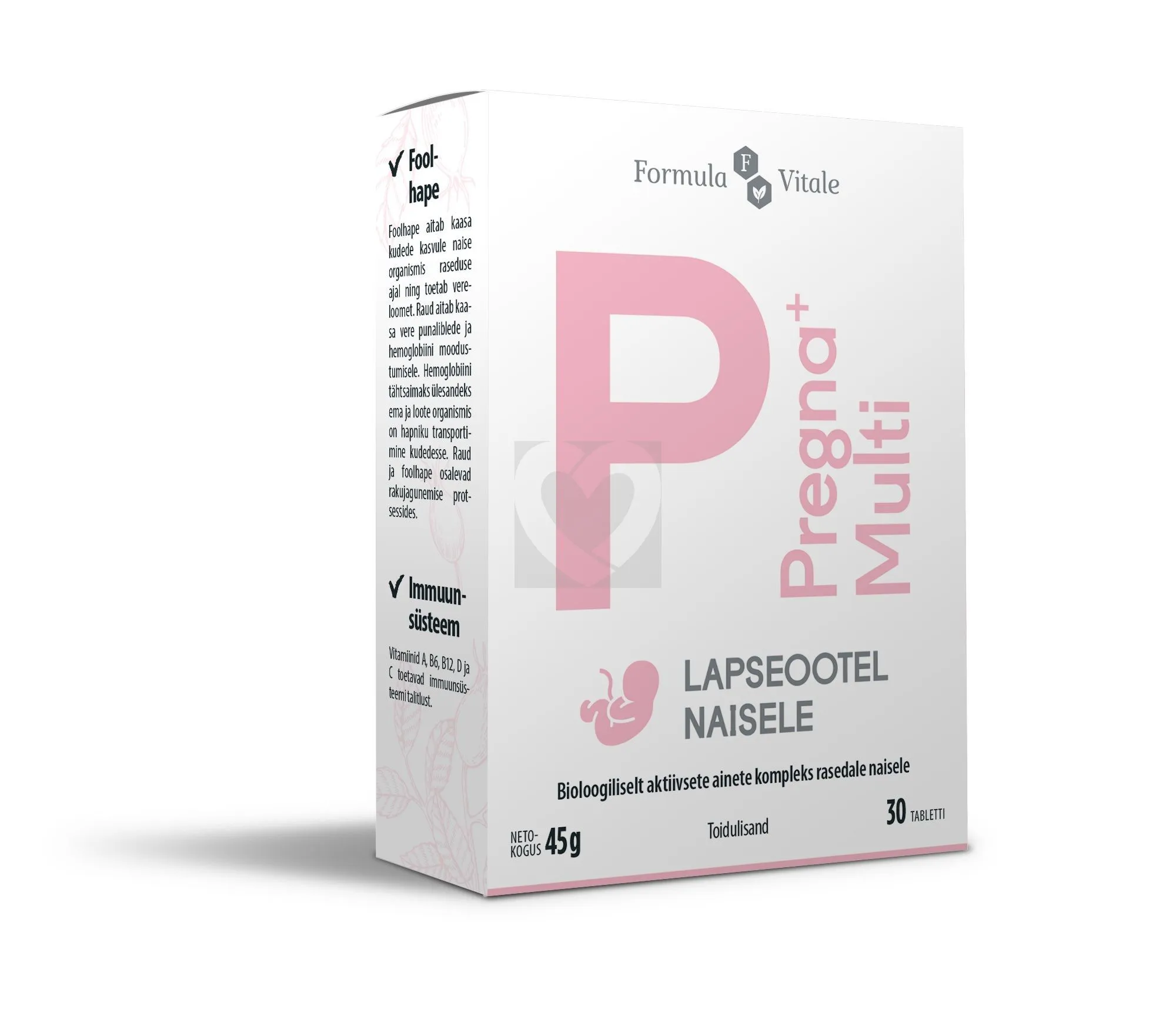 FORMULA VITALE PREGNA+ MULTI TBL N30 - Product Image 2