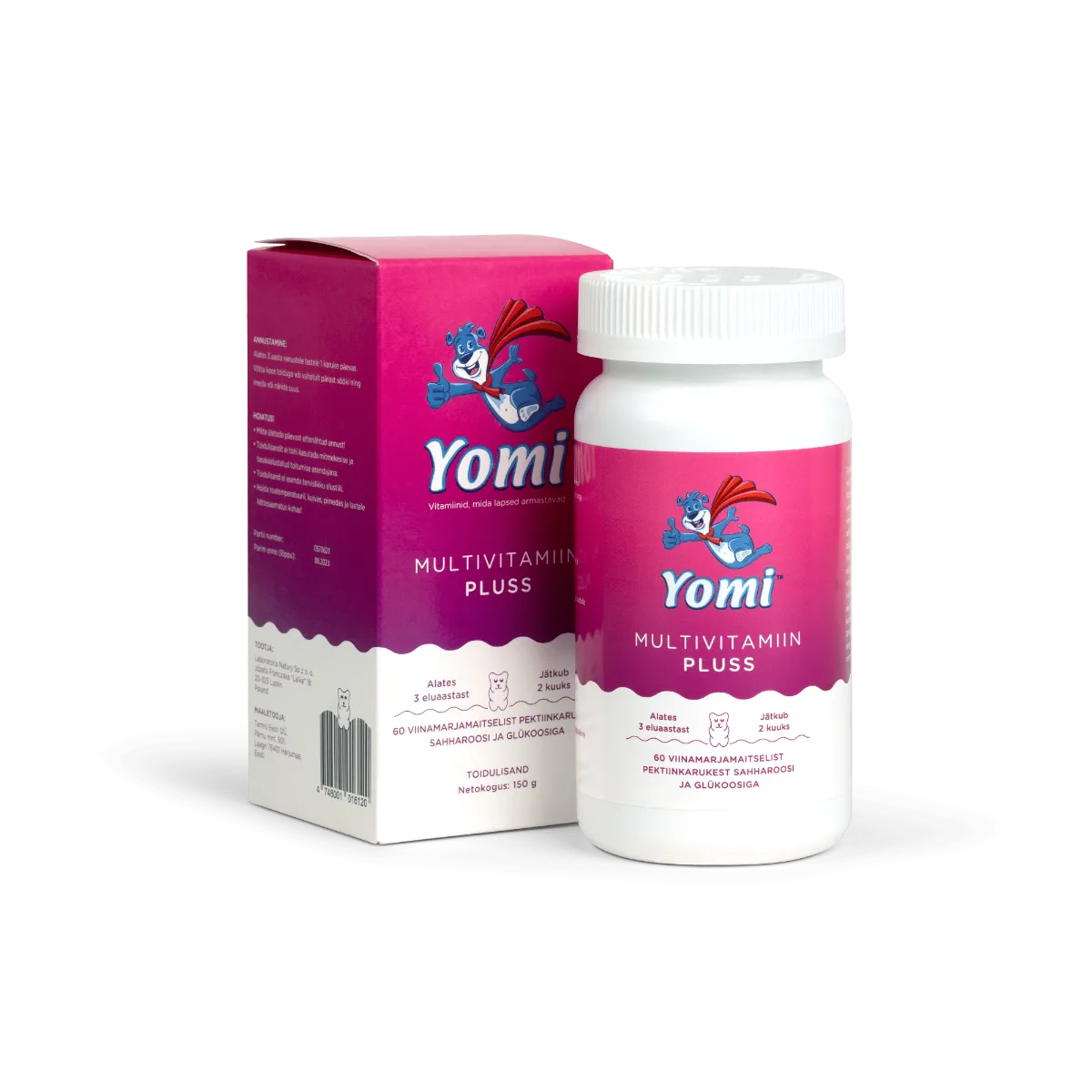 YOMI MULTIVITAMIIN PLUSS KARUKE N60 - Product Image 2