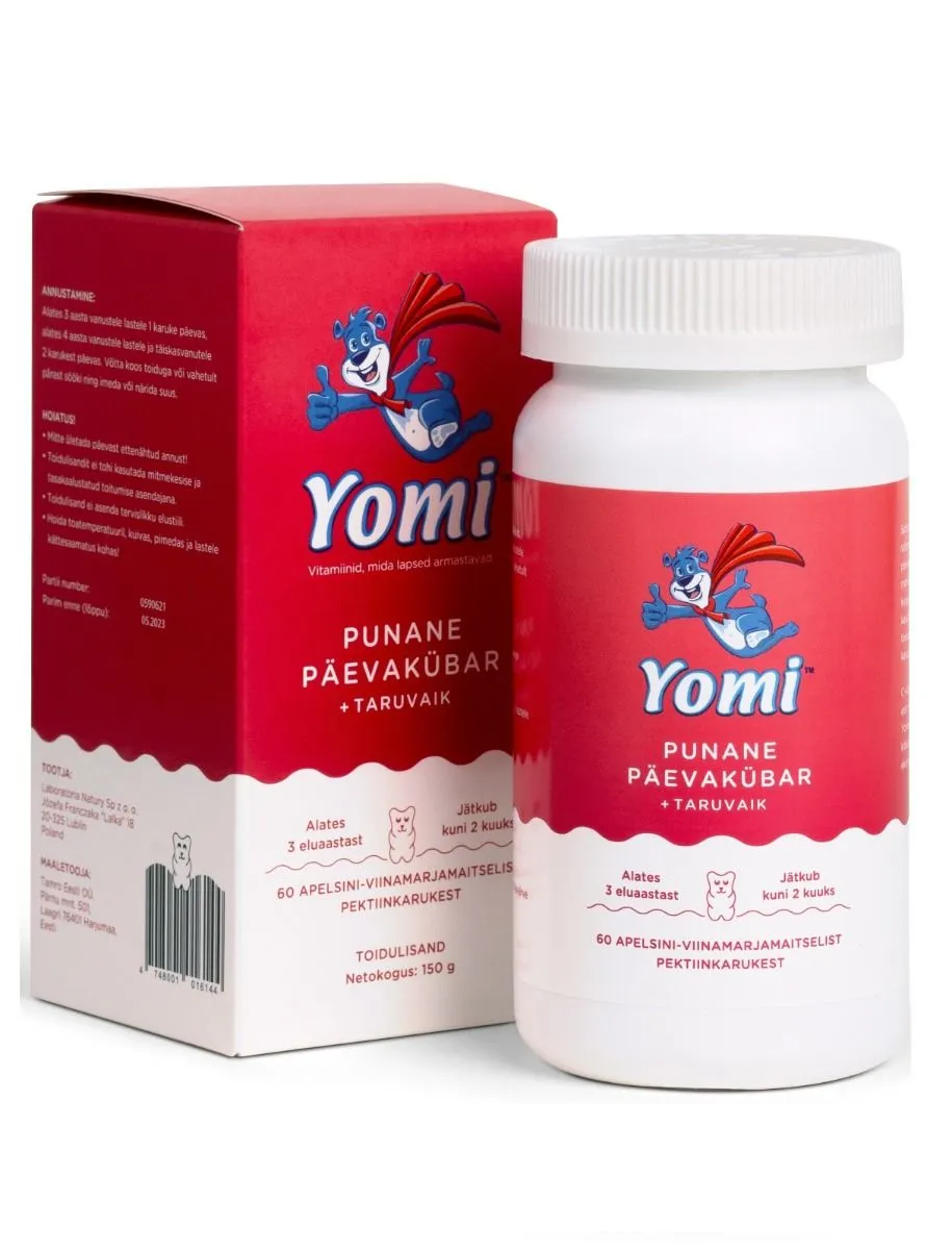 YOMI PUNANE PÄEVAKÜBAR+TARUVAIK KARUKE N60 - Product Image 2