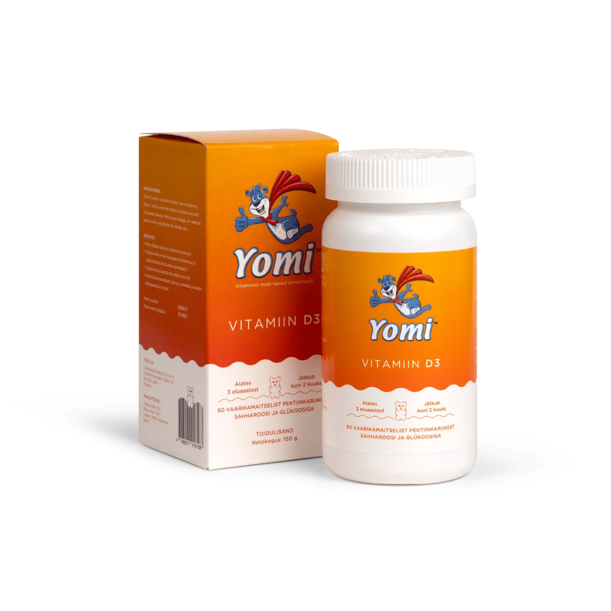 YOMI VITAMIIN D3 KARUKE N60 - Product Image 2