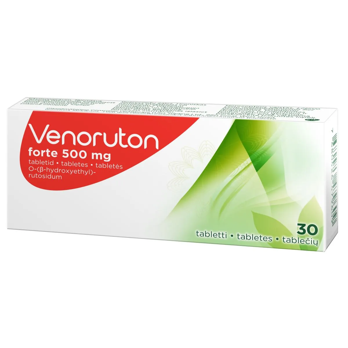 VENORUTON FORTE TBL 500MG N30 - Product Image