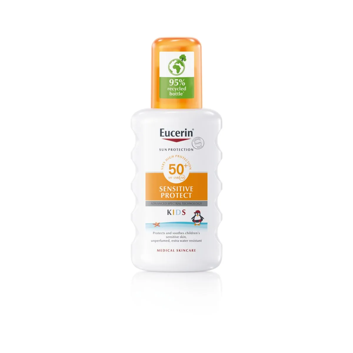 EUCERIN SUN PÄIKESEKAITSESPREI LASTELE SPF50+ 200ML - Product Image