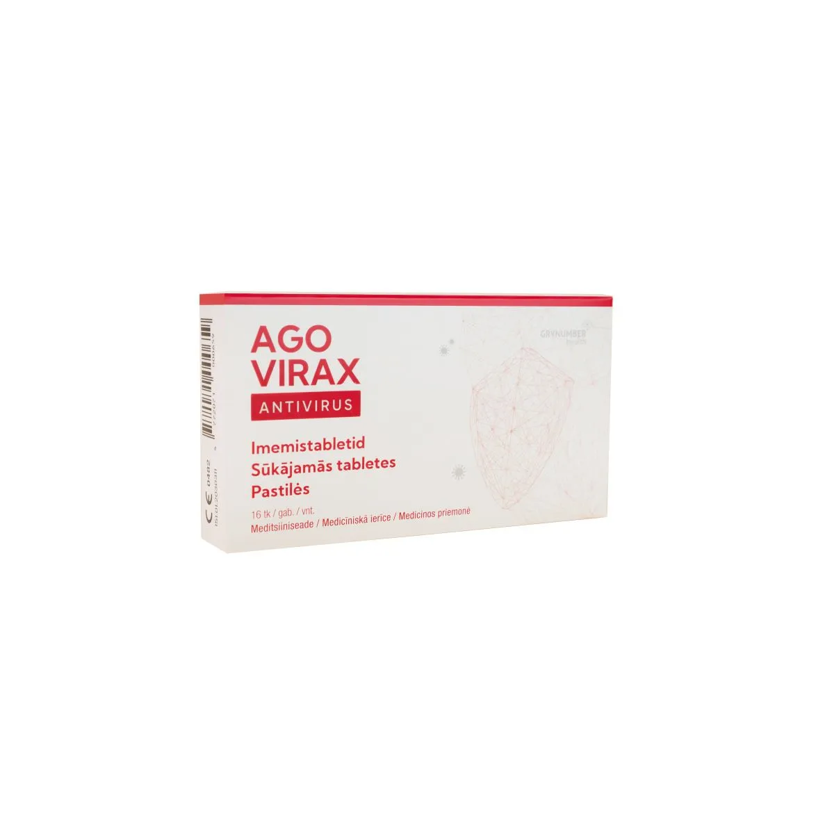 AGOVIRAX ANTIVIRUS IMEMISTABLETID N16 - Product Image