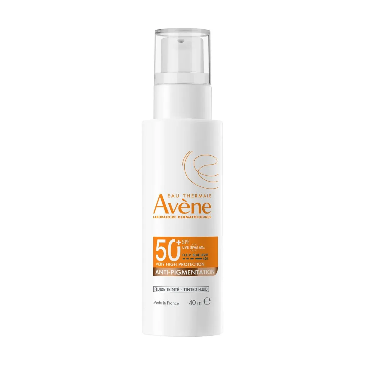 AVENE SUN PÄIKESEKAITSEEMULSIOON PIGMENDIVASTANE SPF50+ 40ML - Product Image