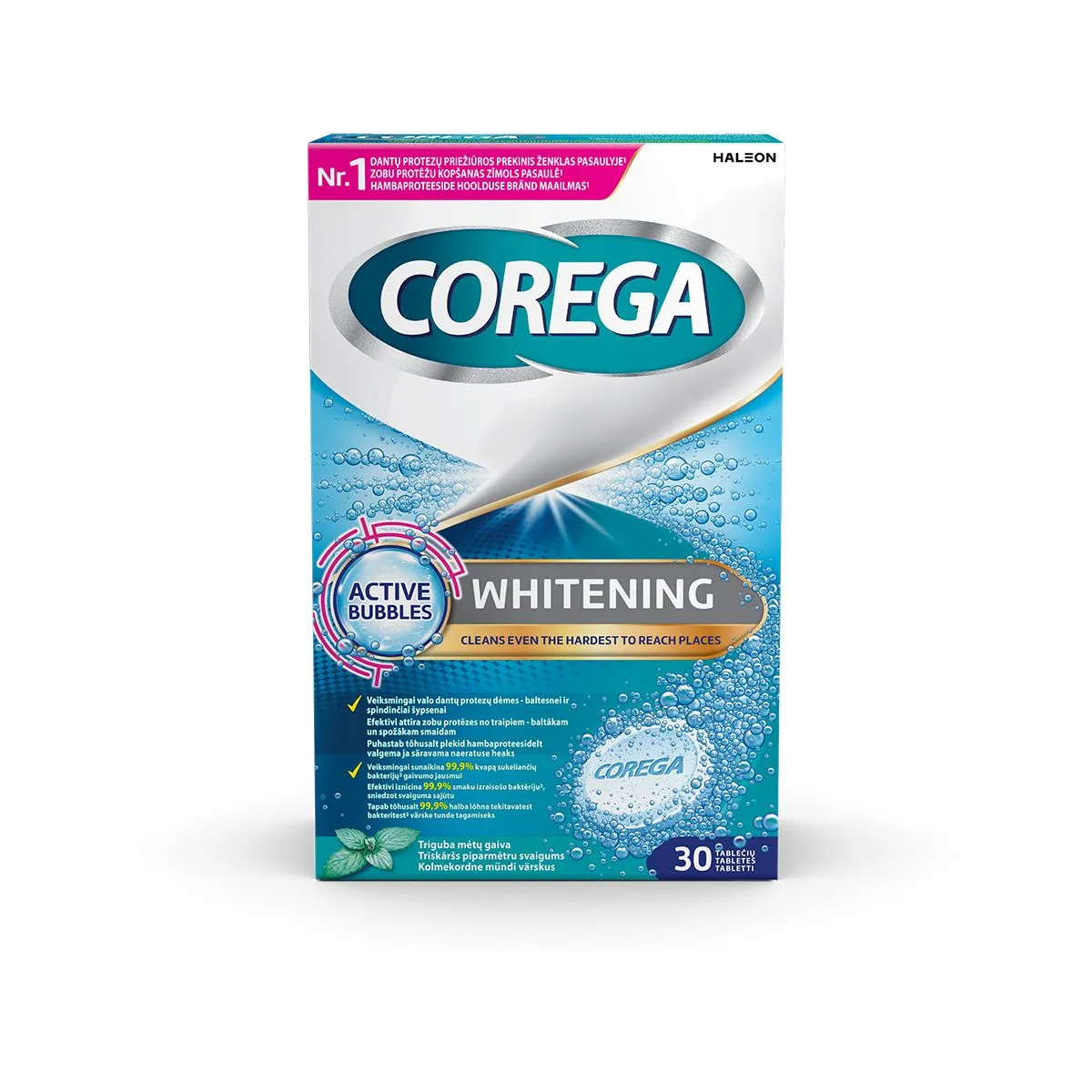 COREGA DENTAL WHITE TBL N30 - Product Image