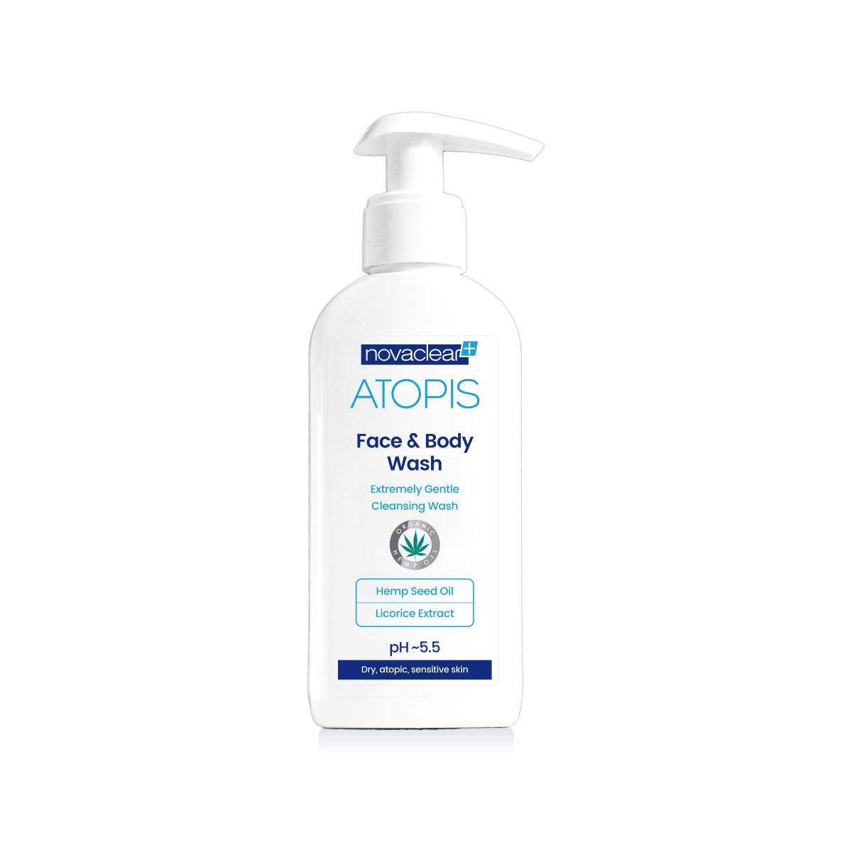 NOVACLEAR ATOPIS ERITI ÕRN NÄO JA KEHA PESUGEEL 500ML - Product Image
