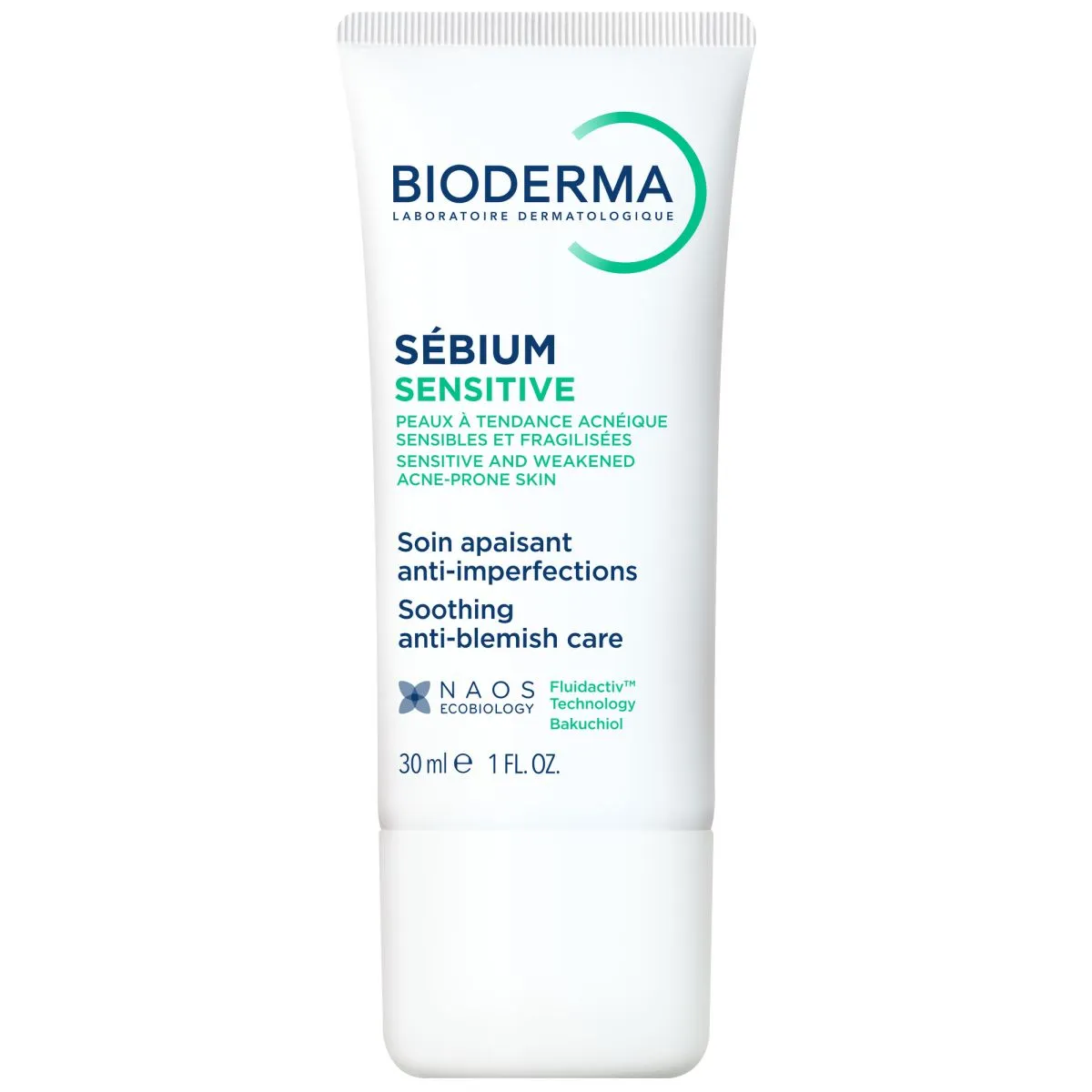 BIODERMA SEBIUM SENSITIVE NÄOKREEM RAHUSTAV 30ML - Product Image