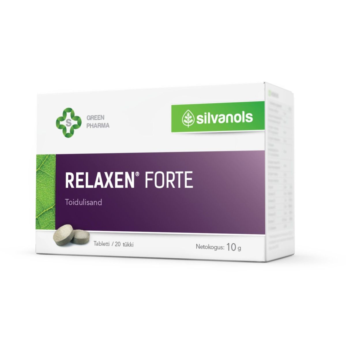 RELAXEN FORTE TBL N20 - Product Image
