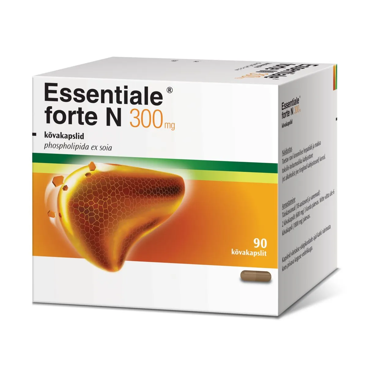 ESSENTIALE FORTE N CAPS 300MG N90 - Product Image