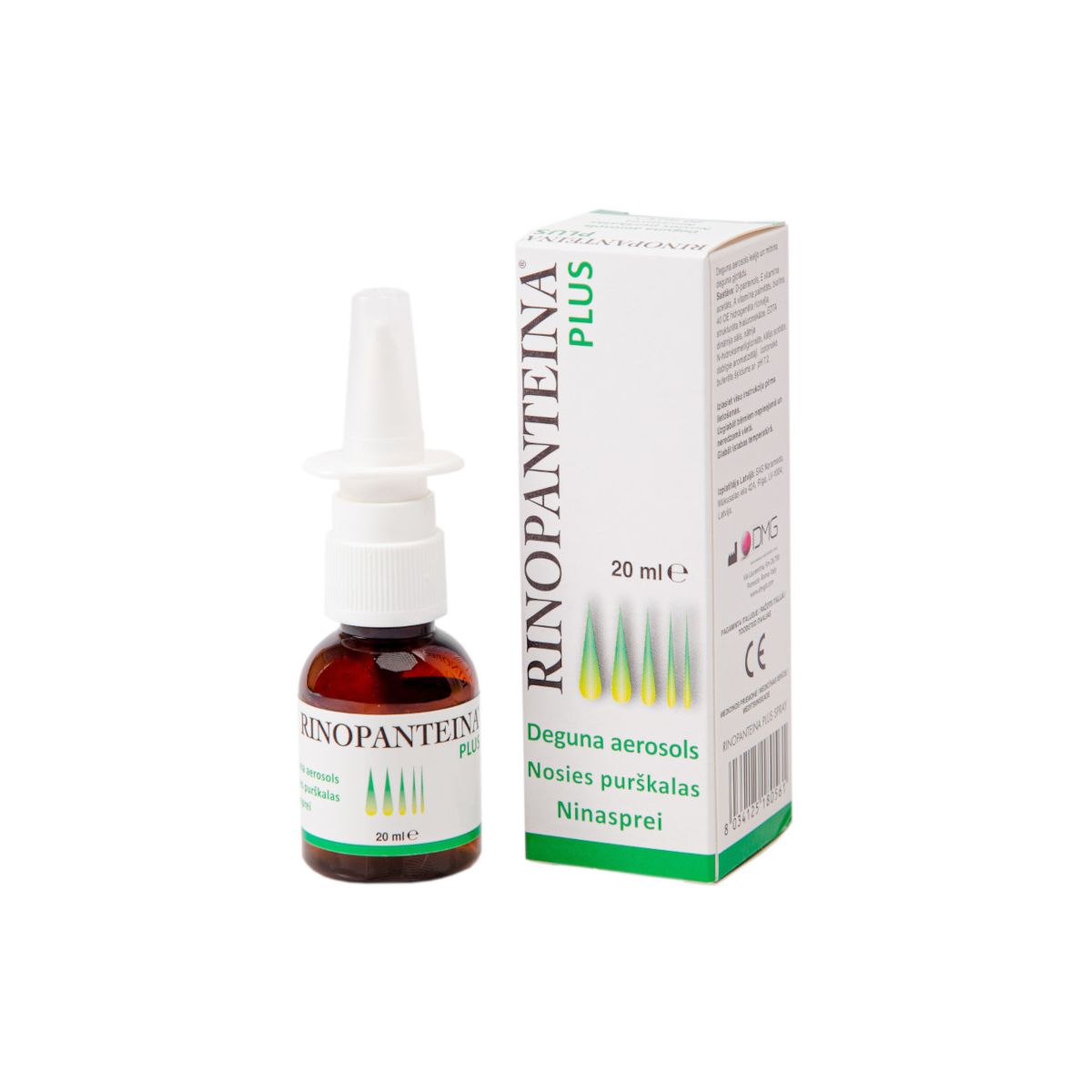 RINOPANTEINA PLUS NINASPREI 20ML - Product Image
