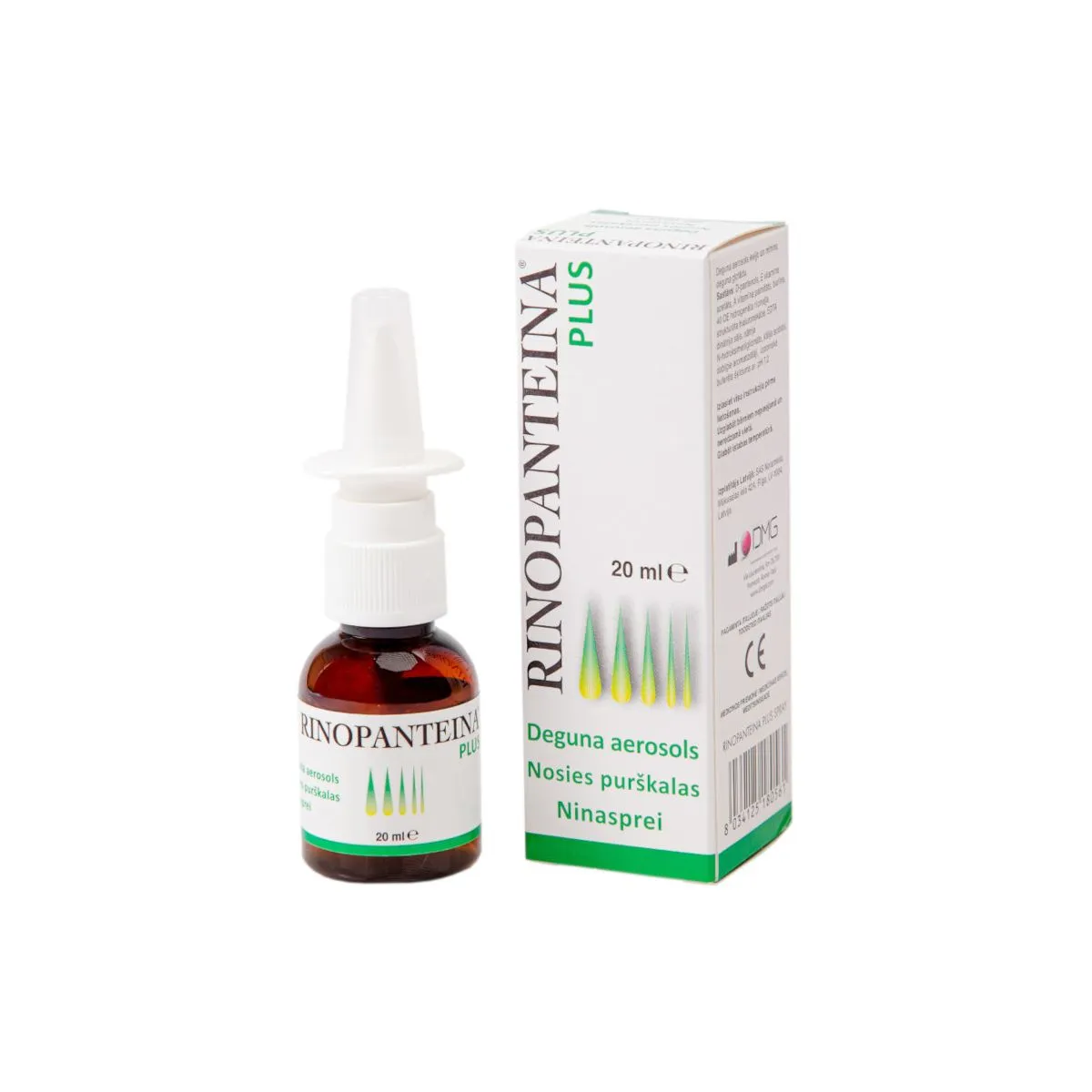 RINOPANTEINA PLUS NINASPREI 20ML - Product Image