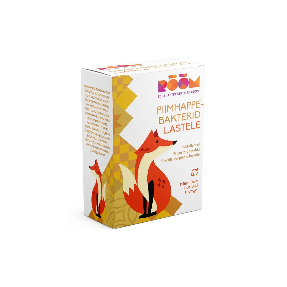 RÕÕM PIIMHAPPEBAKTERID LASTELE N15 - Product Image