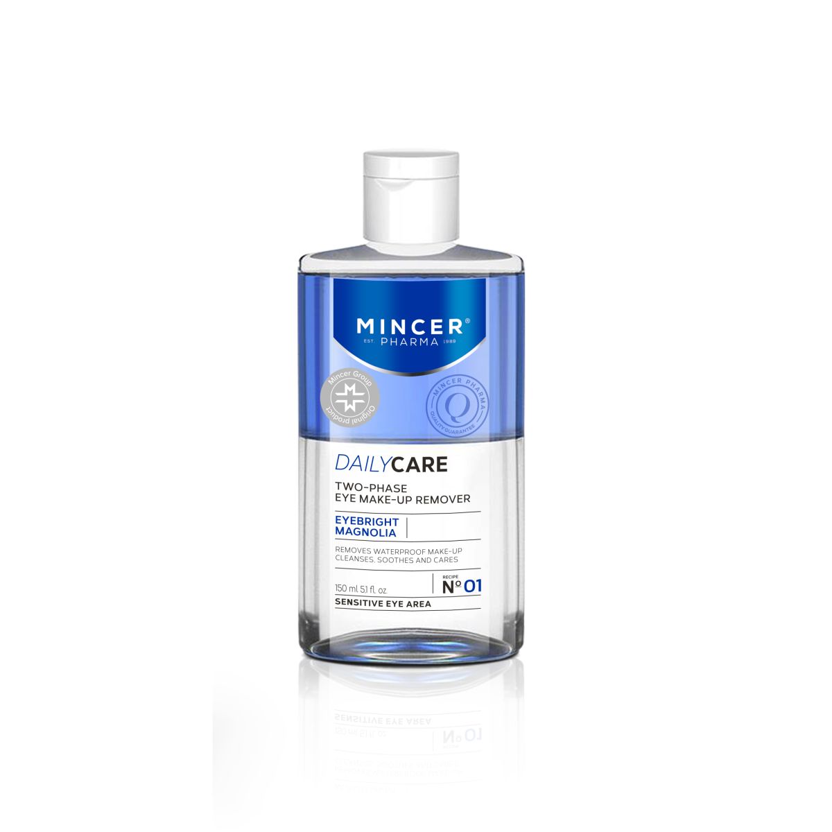 MINCER PHARMA KAHEFAASILINE SILMAMEIGIEEMALDAJA 150ML - Product Image
