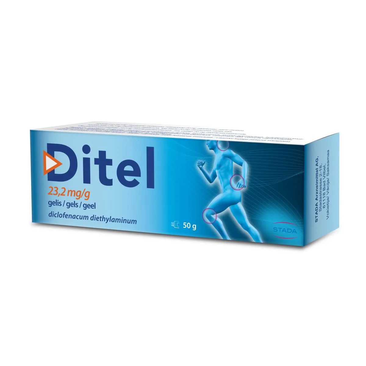 DITEL GEEL 23,2MG/G 50G - Product Image