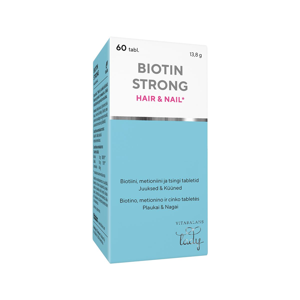 BIOTIIN STRONG HAIR&NAIL TBL N60 - Product Image
