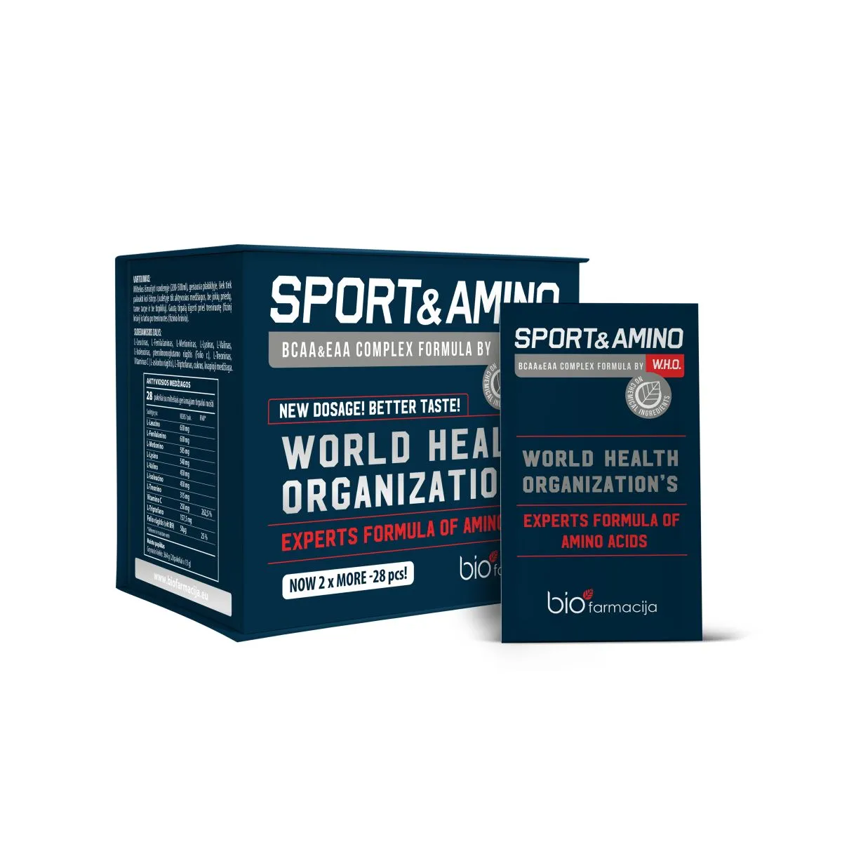 SPORT&AMINO W.H.O N28 - Product Image