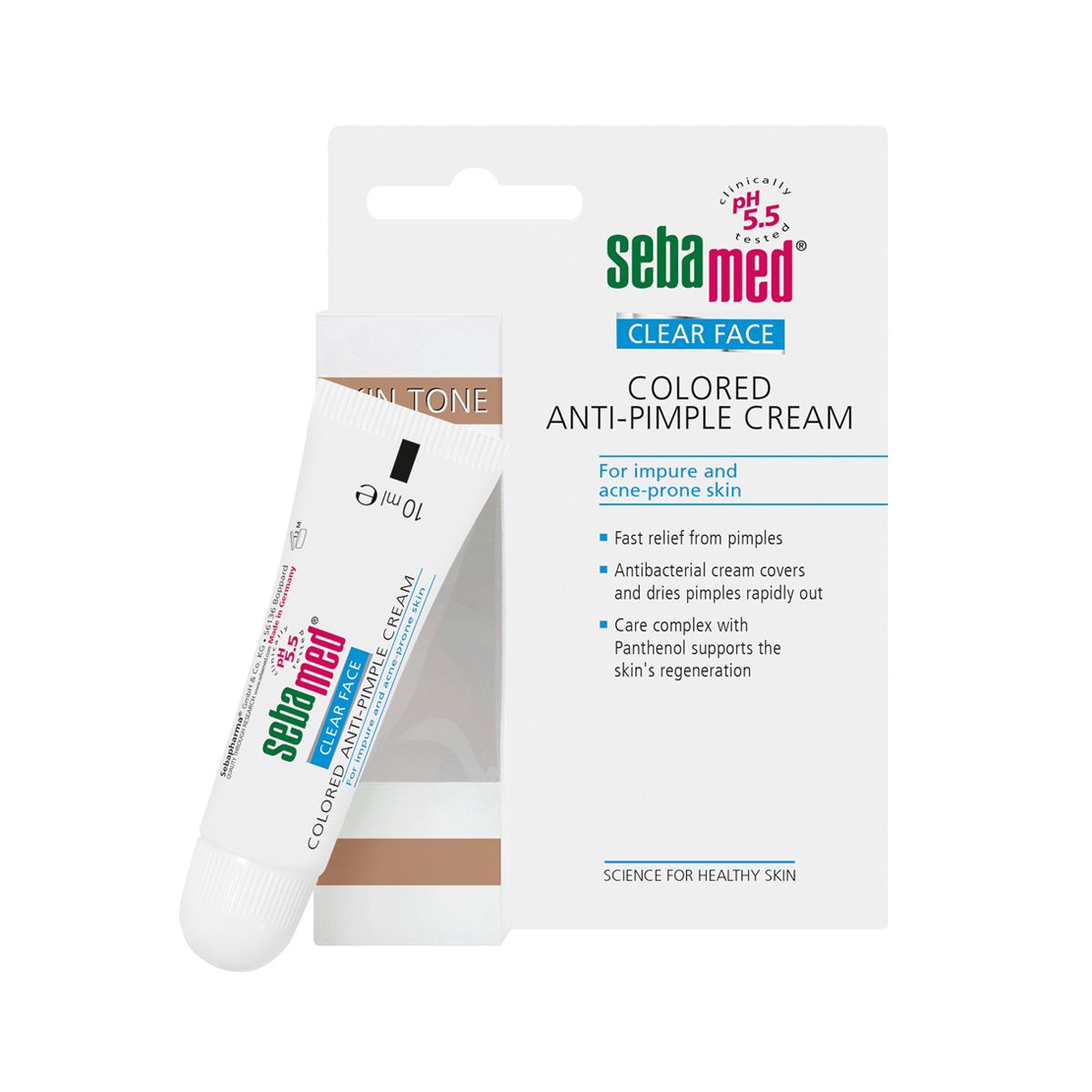 SEBAMED CLEAR FACE VISTRIKEVASTANE PEITEKREEM 10ML - Product Image
