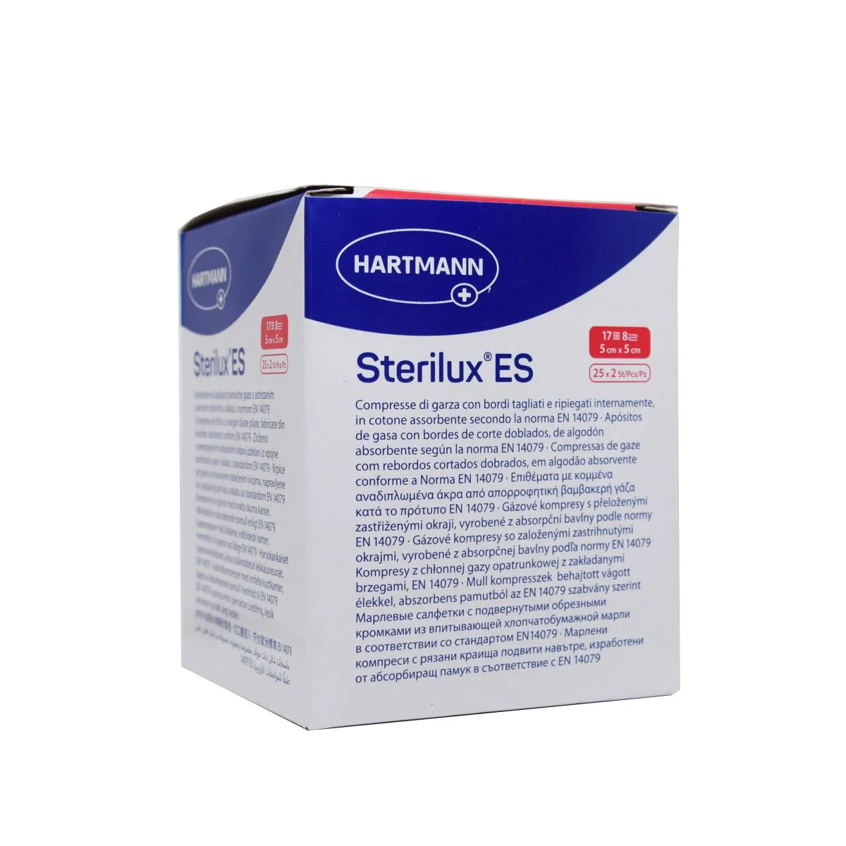 MARLI SALVRÄTIKUD STER. STERILUX 5X5CM N2X25 - Product Image