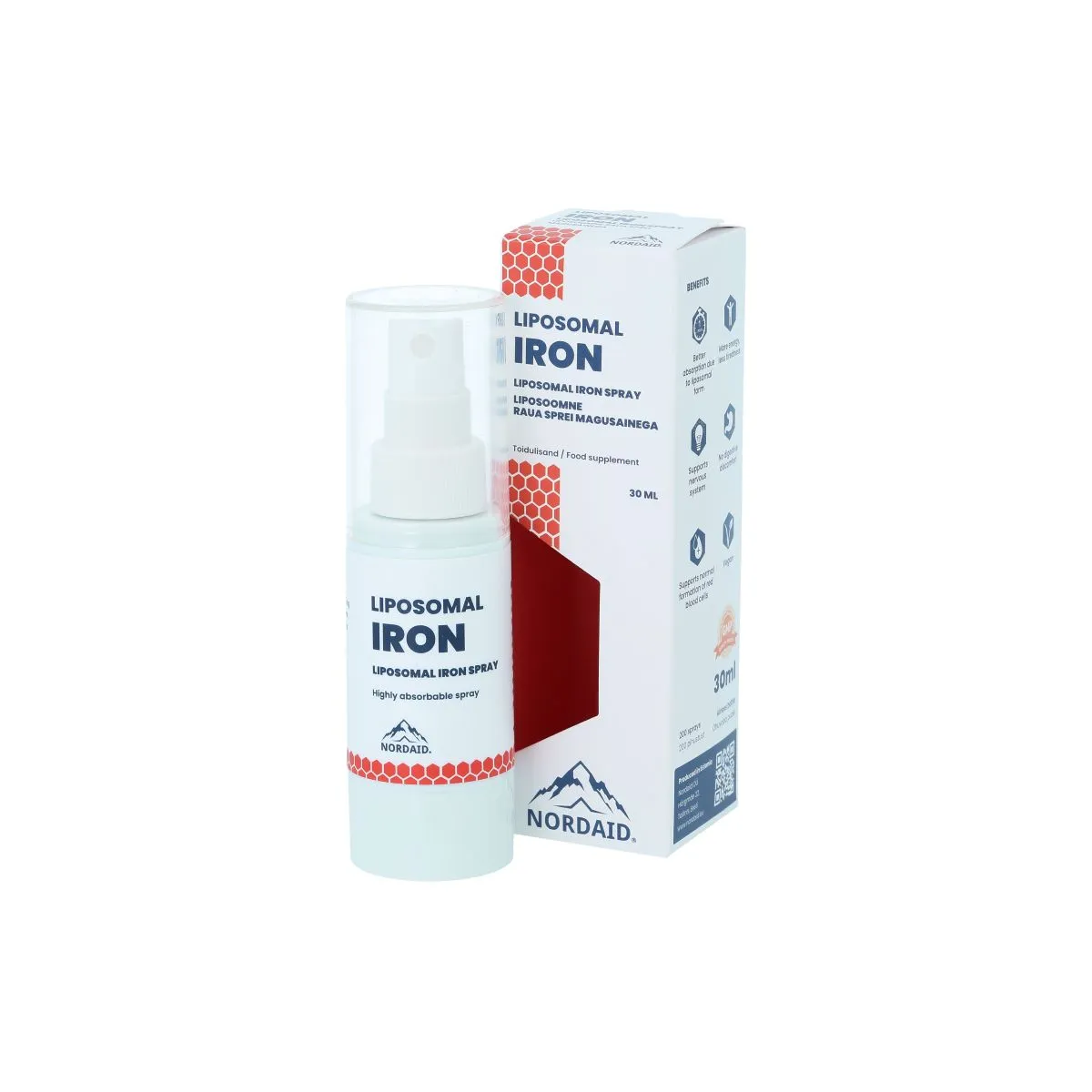 NORDAID RAUD LIPOSOOMNE SPREI 30ML - Product Image