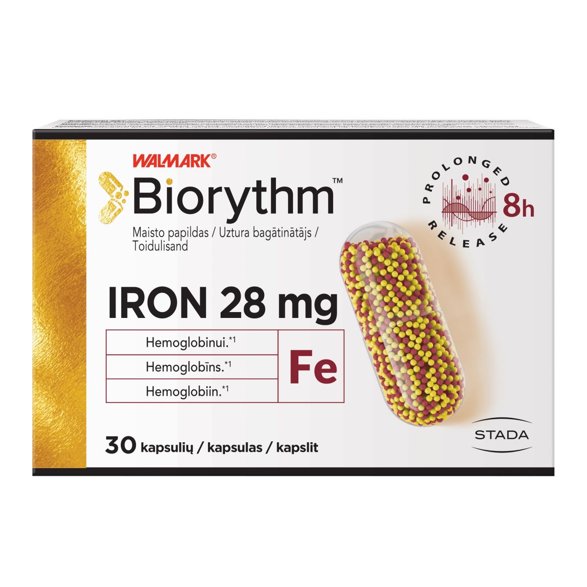 WALMARK BIORYTHM RAUD KAPSLID N30 - Product Image