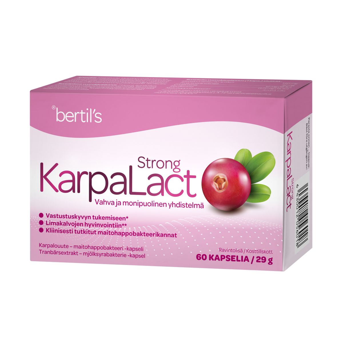 BERTILS KARPALACT STRONG KAPSLID N60 - Product Image