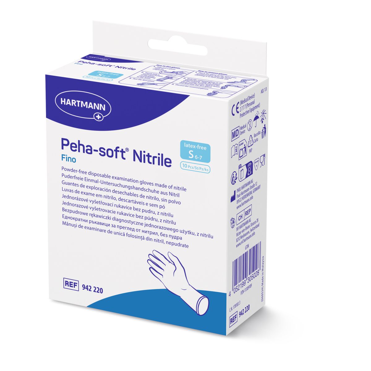 PEHA-SOFT KINDAD NITRILE FINO S N10 - Product Image