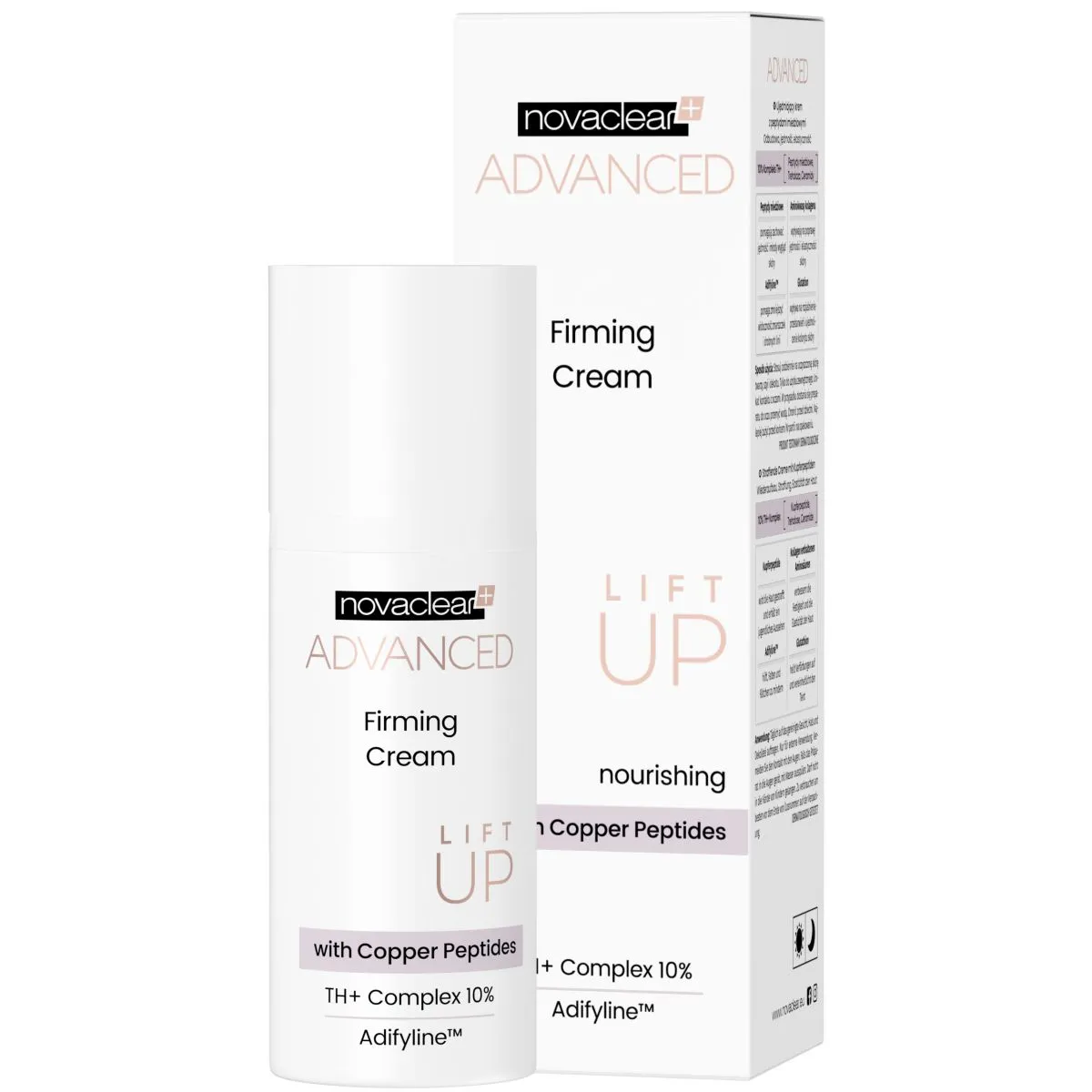 NOVACLEAR ADVANCED NÄOKREEM PINGULDAV PEPTIITIDEGA 50ML - Product Image