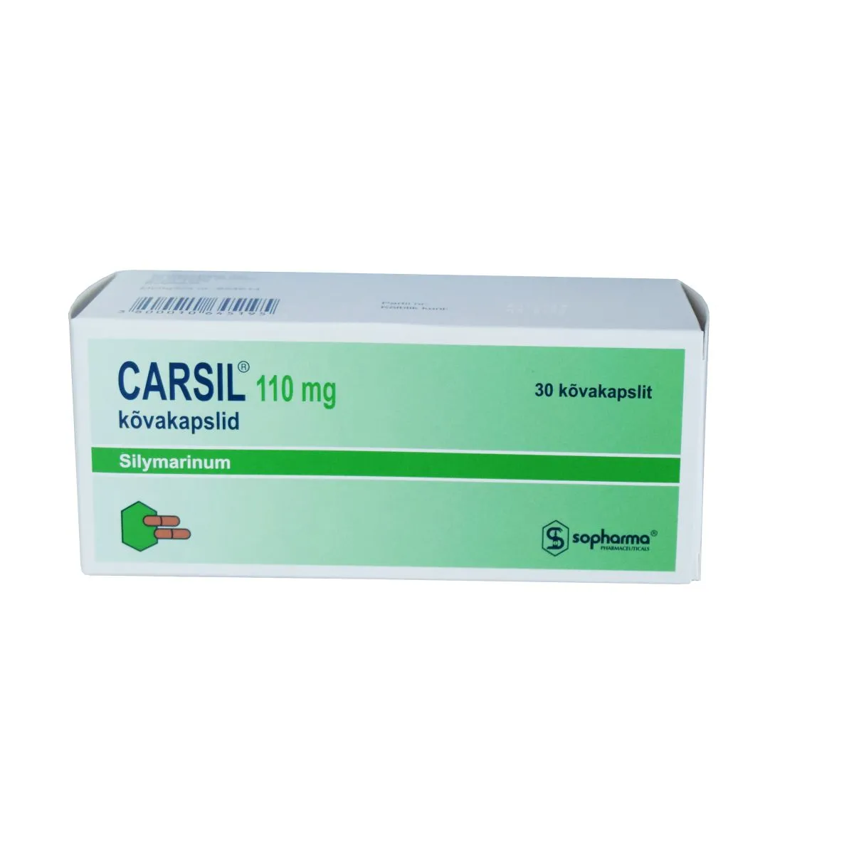 CARSIL CAPS 110MG N30 - Product Image