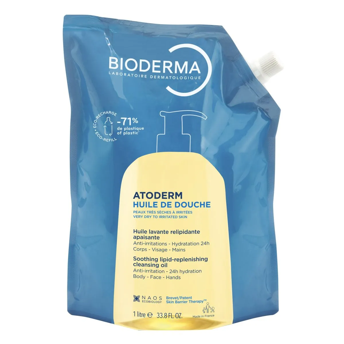 BIODERMA ATODERM DUSHIÕLI TÄITEPAKEND 1000ML - Product Image