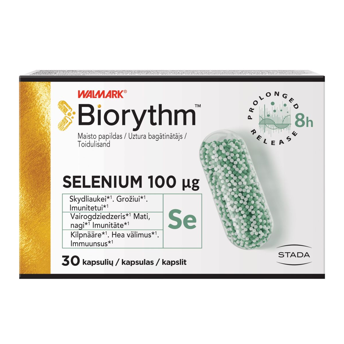 WALMARK BIORYTHM SELEEN KAPSLID N30 - Product Image