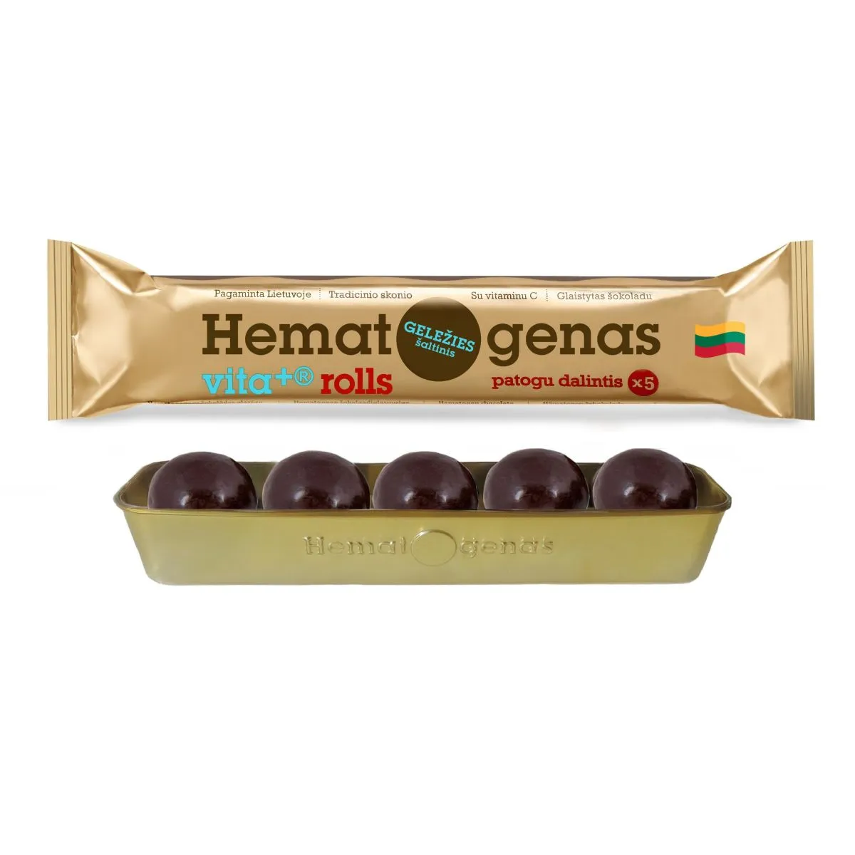 HEMATOGEEN VITA+ROLLS 65G - Product Image