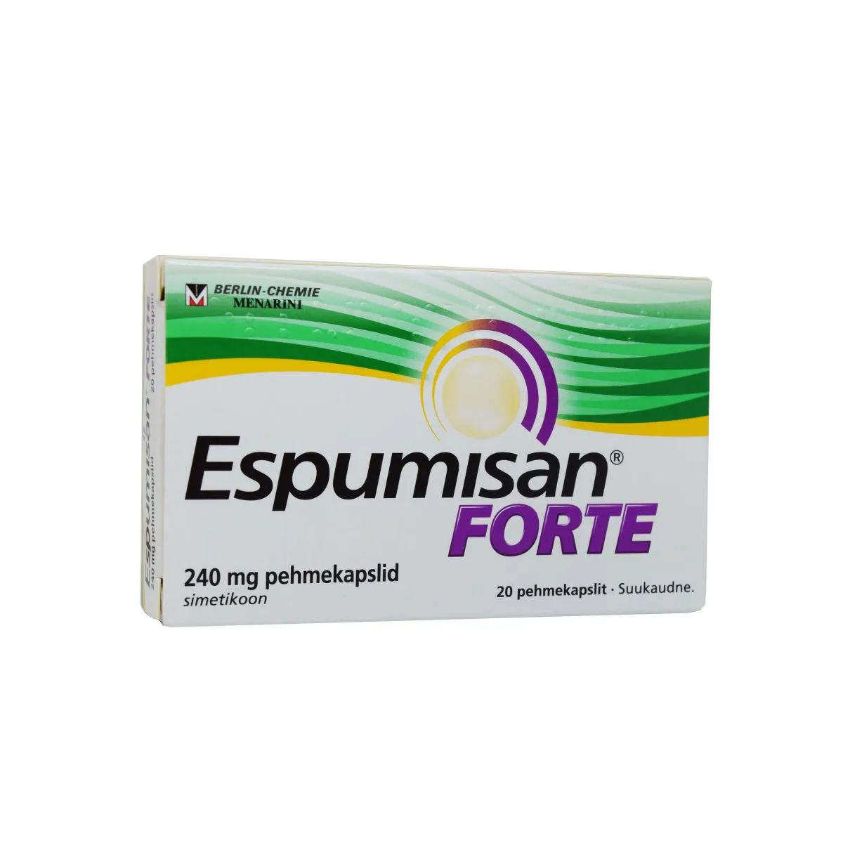 ESPUMISAN FORTE PEHMEKAPSEL 240MG N20 - Product Image 1