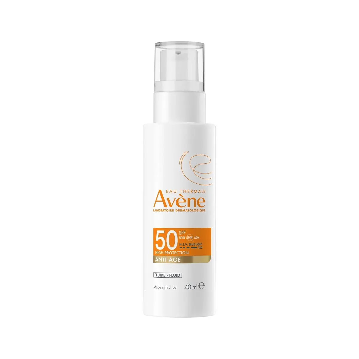 AVENE SUN PÄIKESEKAITSEEMULSIOON VANANEMISVASTANE SPF50 40ML - Product Image