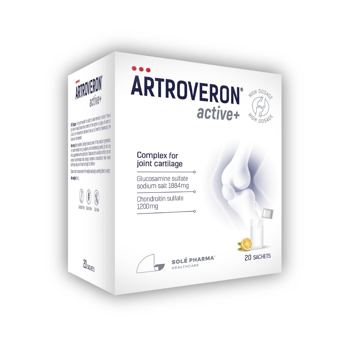 ARTROVERON ACTIVE+ PULBER N20 - Product Image