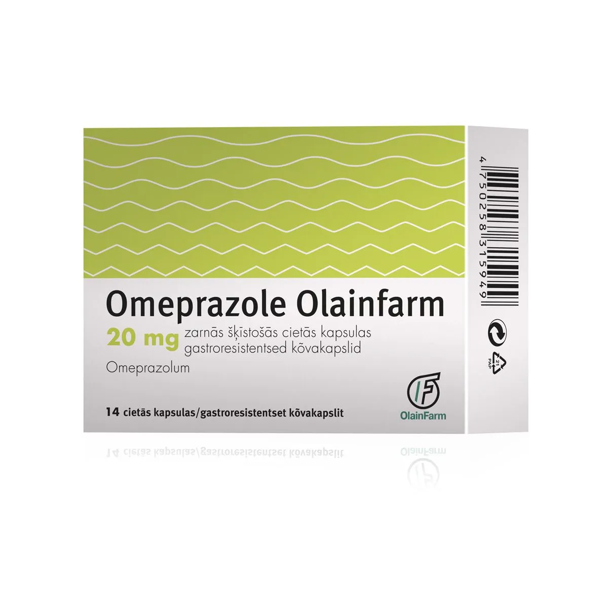 OMEPRAZOLE OLPHA GASTRORESIST KAPSEL 20MG N14 - Product Image