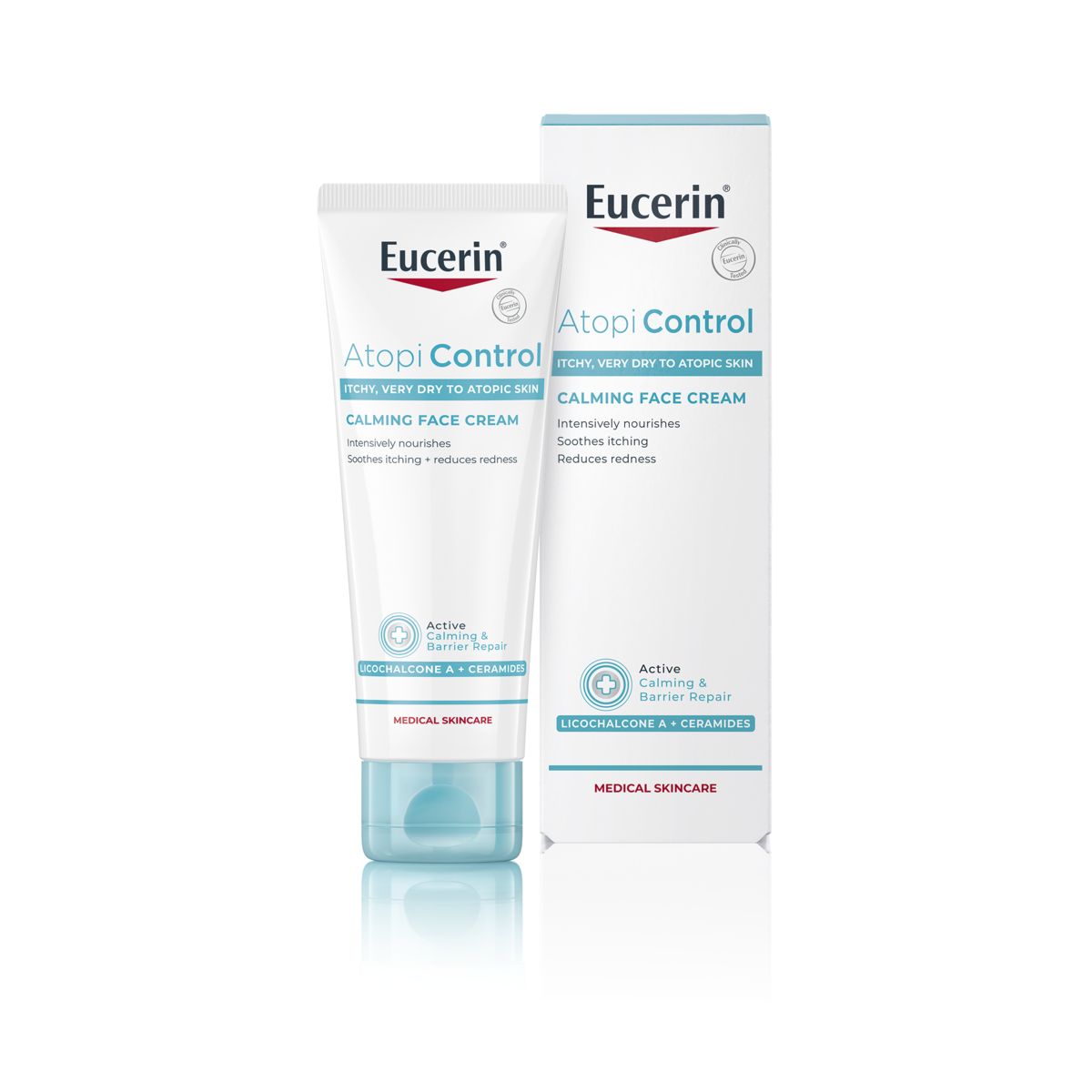 EUCERIN ATOPICONTROL NÄOHOOLDUSKREEM 50ML - Product Image