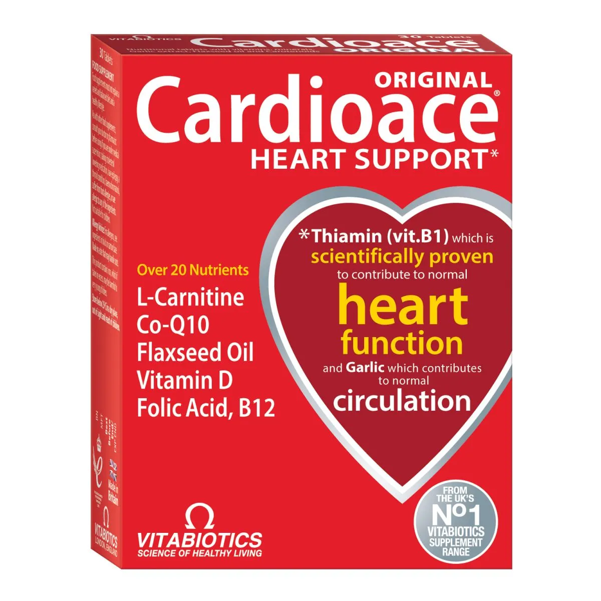CARDIOACE ORIGINAL TBL N30 - Product Image