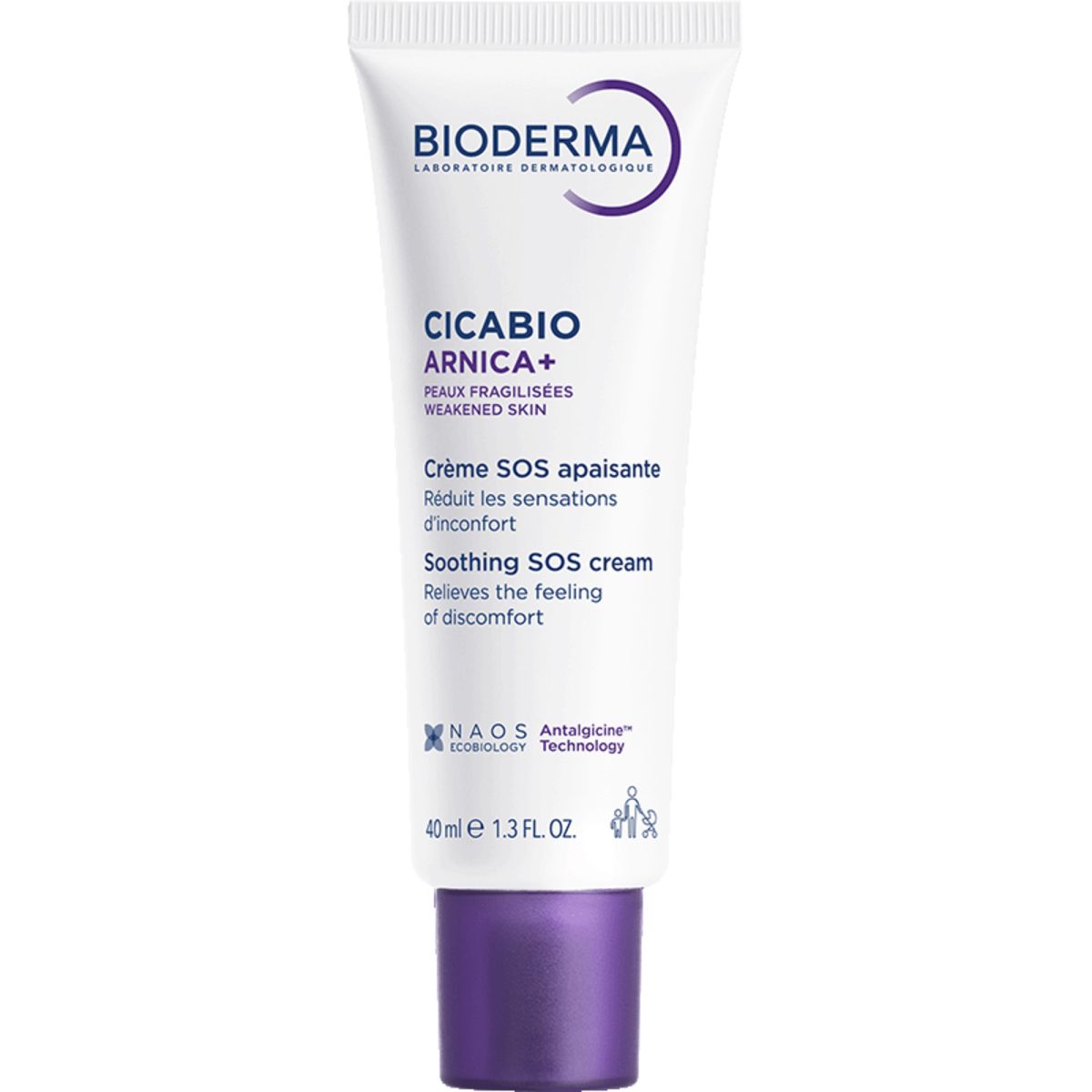 BIODERMA CICABIO ARNICA+ KREEM VEREVALUMITELE-MUHKUDELE 40ML - Product Image