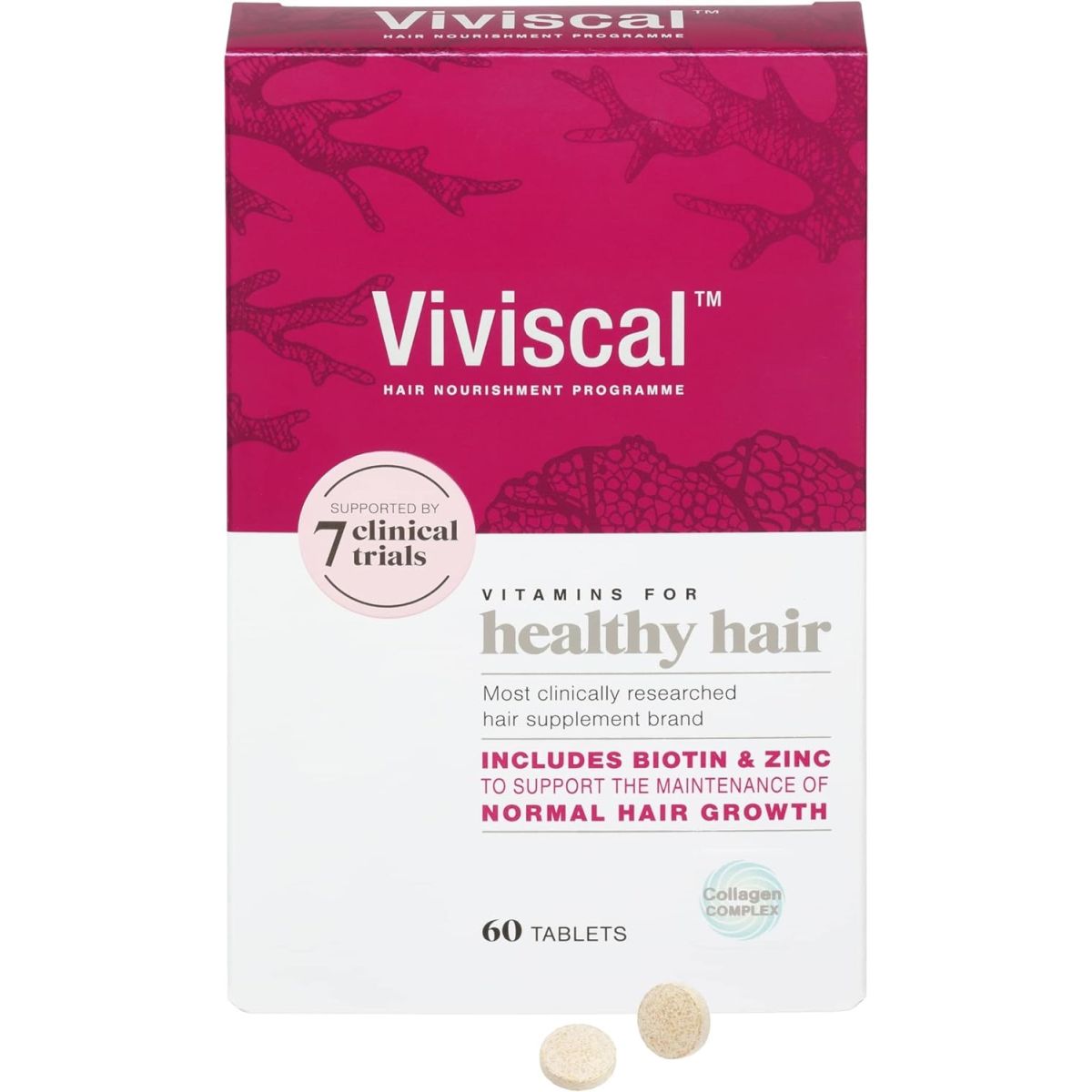VIVISCAL VITAMIINID NAISTELE JUUKSEKASVU PARANDAV N60 - Product Image