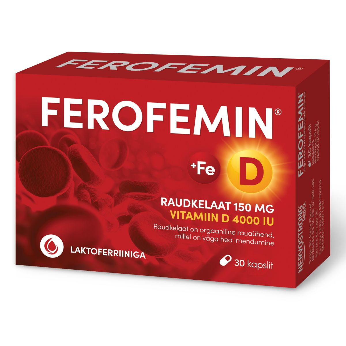 FEROFEMIN KAPSLID N30 - Product Image