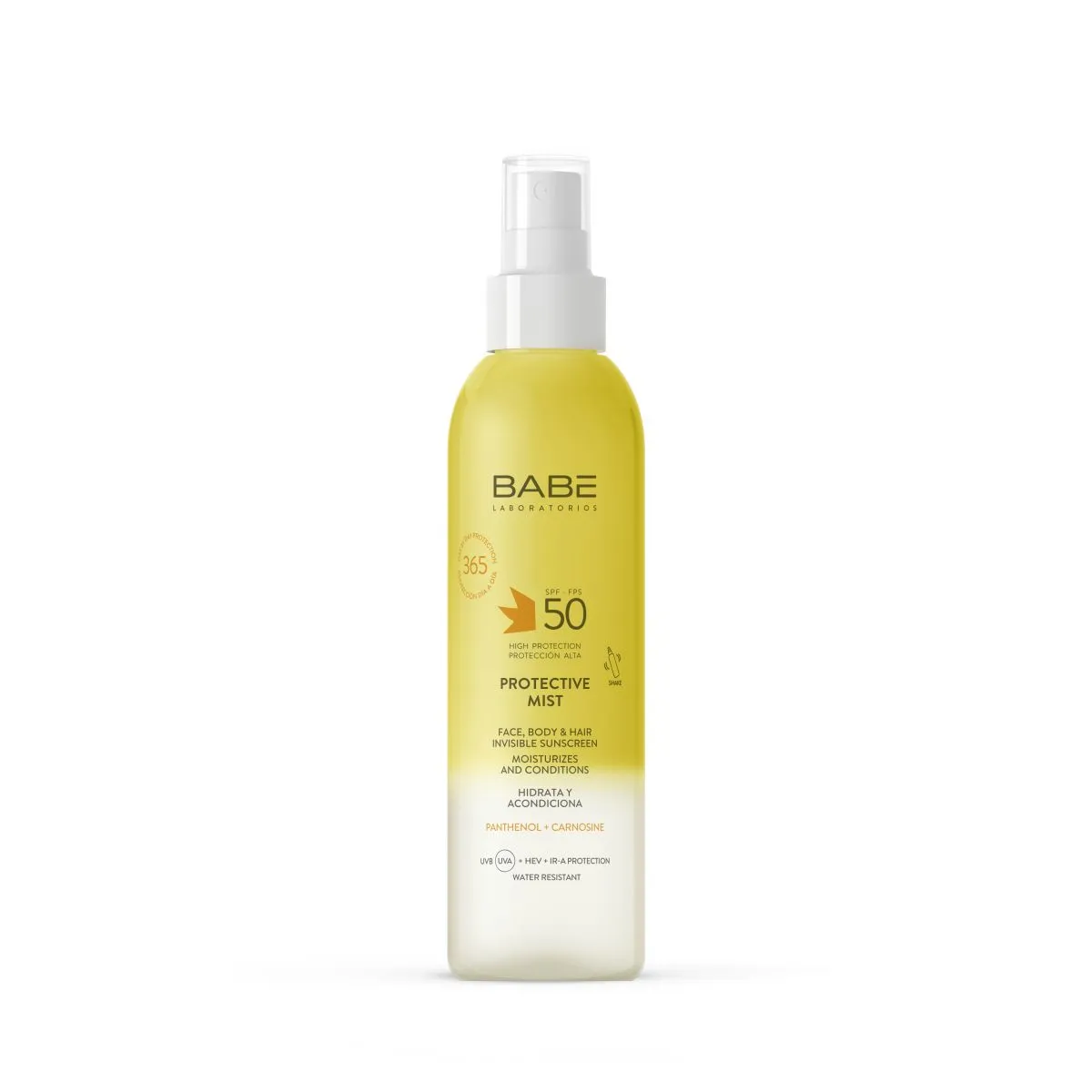 BABE PÄIKESEKAITSE SPREI NÄOLE, JUUSTELE, KEHALE SPF50 150ML - Product Image