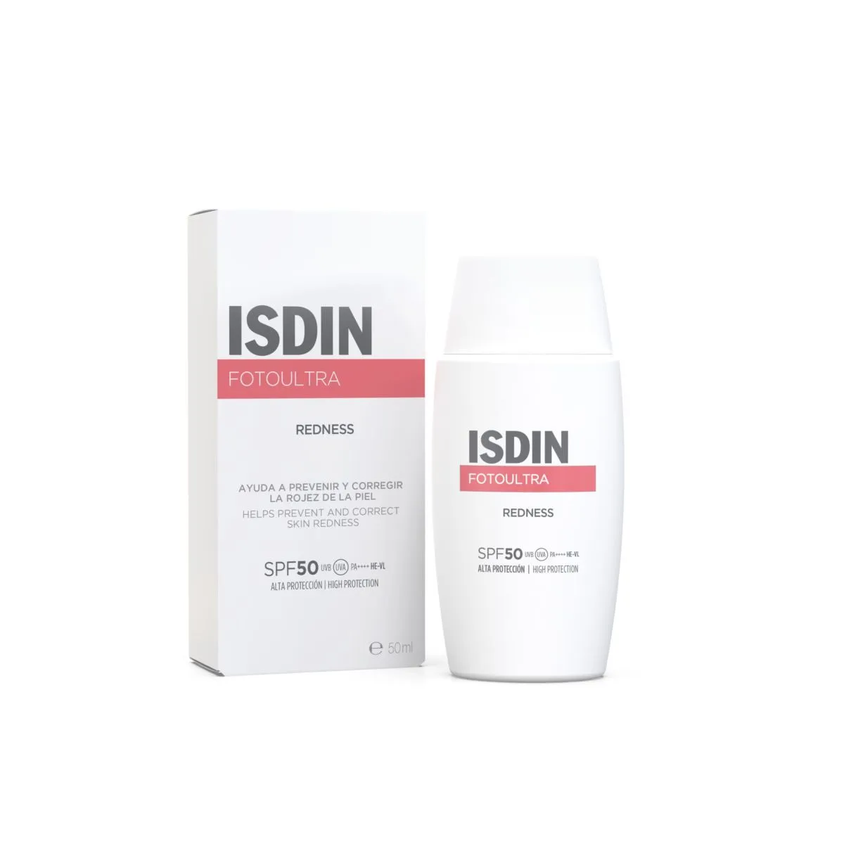 ISDIN SUN PÄIKSEKAITSELOSJOON PUNETAVALE NAHALE SPF50 50ML - Product Image