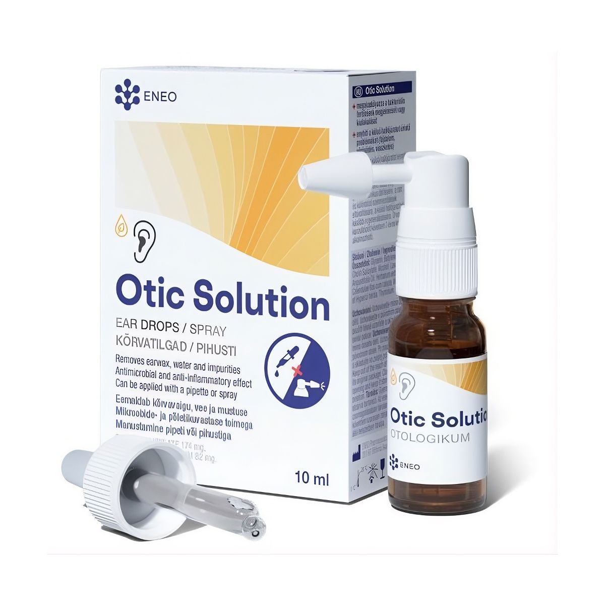 OTIC SOLUTION KÕRVATILGAD/SPREI 10ML - Product Image