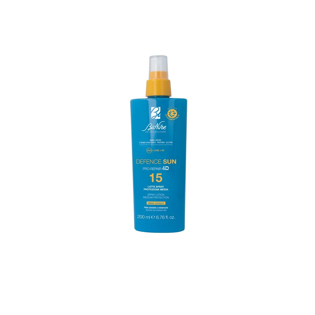 BIONIKE SUN PÄIKESEKAITSESPREI 4D SPF15 200ML - Product Image