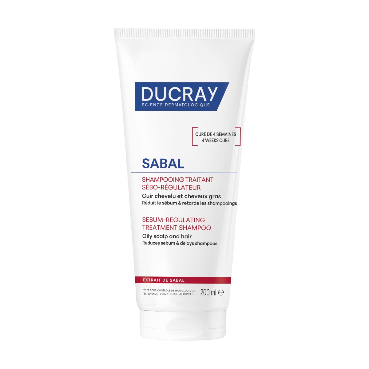 DUCRAY SABAL SHAMPOON RASUSTELE JUUSTELE 200ML - Product Image