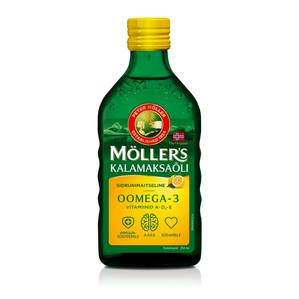 MÖLLERI KALAMAKSAÕLI (SIDRUNIMAITSELINE) 250ML - Product Image